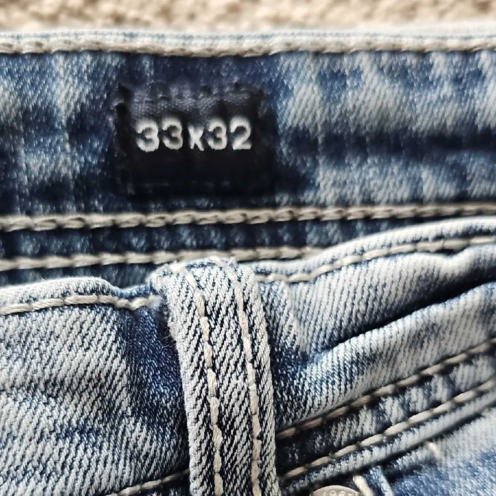 BKE Men's Bootcut Jeans in Light Blue - Picture 8 of 8